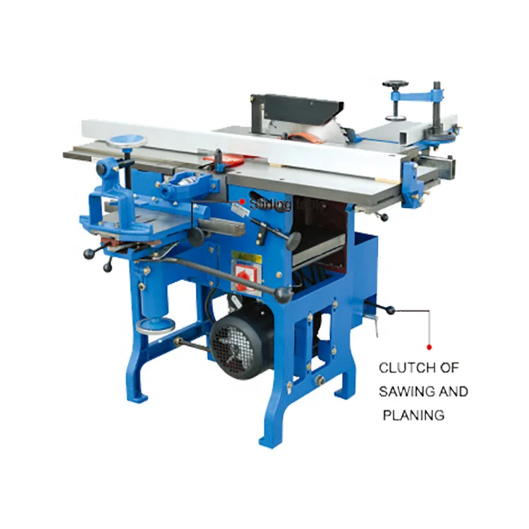 Woodworking Plans - プロ仕様多機能ML393D木工機械（鋸とカンナのクラッチ付き）
