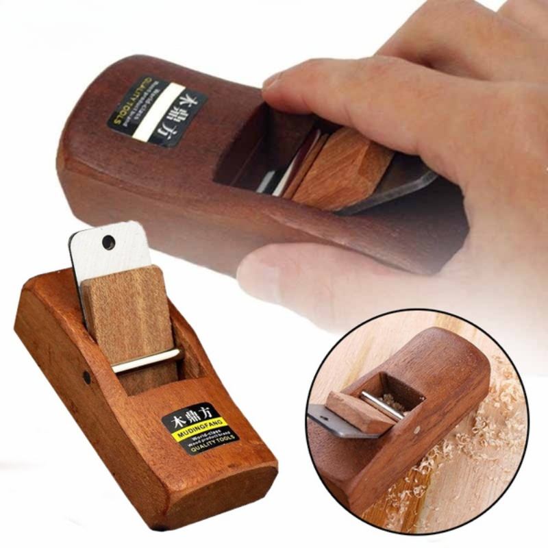 Woodworking Plans - ミニ木工プレーナーハンドツール、フラットプレーン、ボトムエッジ、大工ギフト、木工、電気、木製プレーン、建具ケース用DIYツール