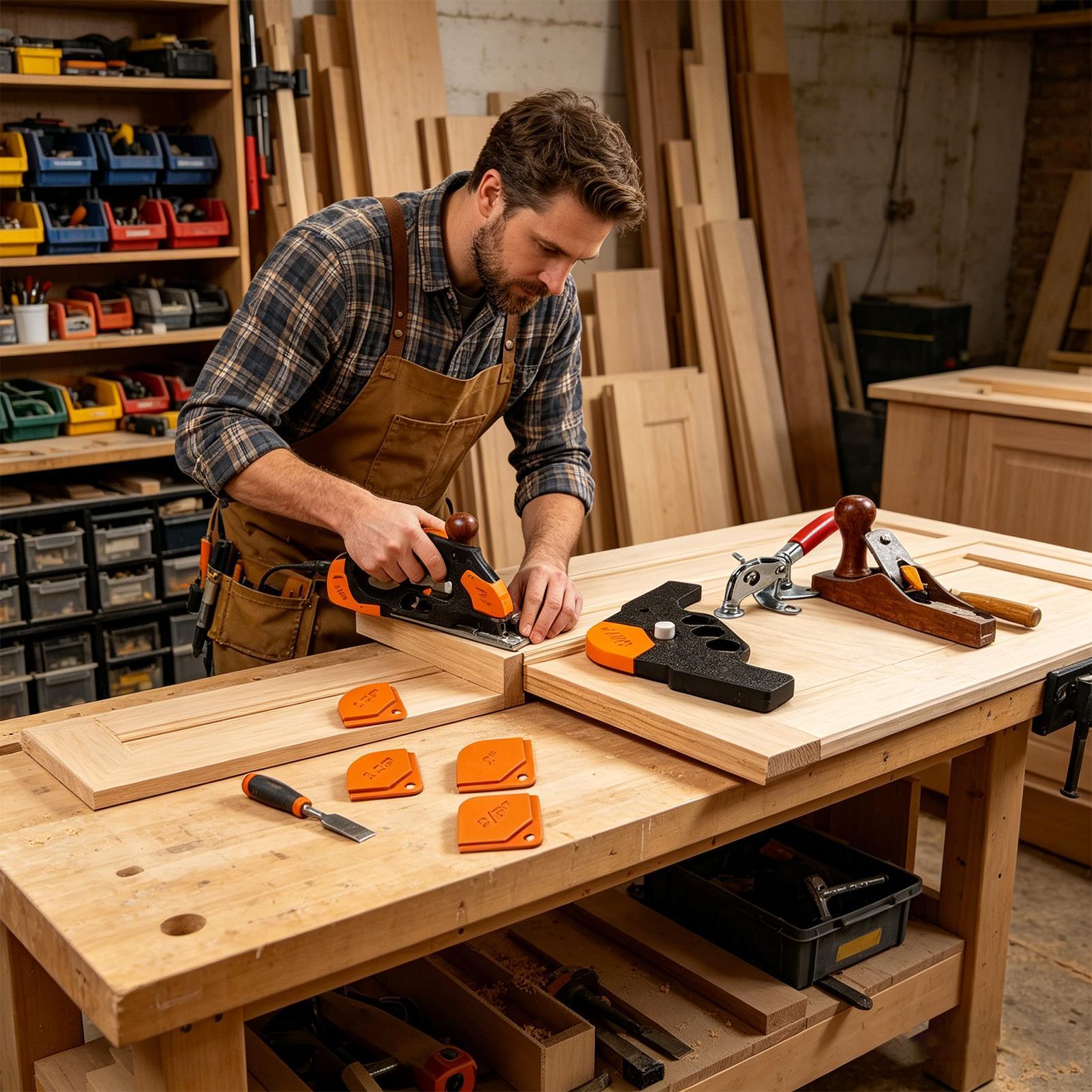 Woodworking Templates - ルーターコーナーラジアステンプレート 5 個高硬度正確な位置決め木工用ラウンドコーナーラジアスステンプレート