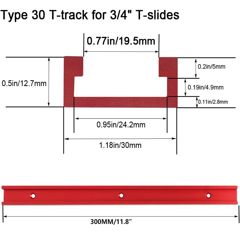 2 個タイプ 30 木工 T スロットトラック木工スライドト - Woodworking Plans のレビューと価格