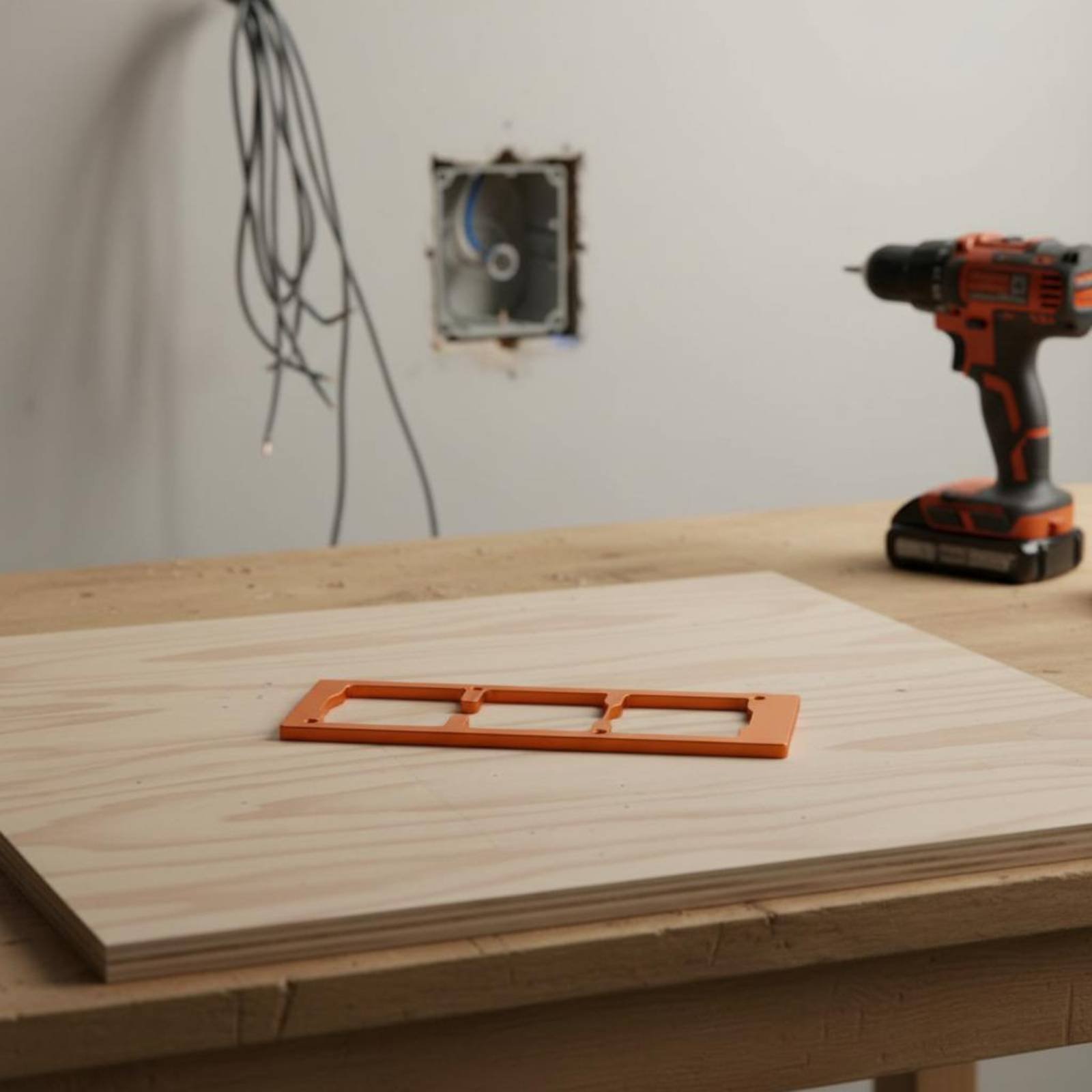 86 ボックスカットアウトジグ時間節約スイッチソケット開口部 - Woodworking Templates のレビューと価格