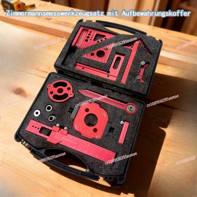 木工測定ツールキット（収納ケース付き）-ボード接合レイアウト - Woodworking Plans のレビューと価格