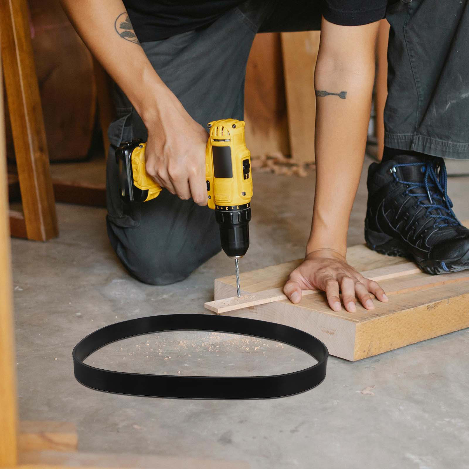 2個入りゴムバンドソーベルト、電動ソーの交換用、取り付け簡単 - Woodworking Saw のレビューと価格