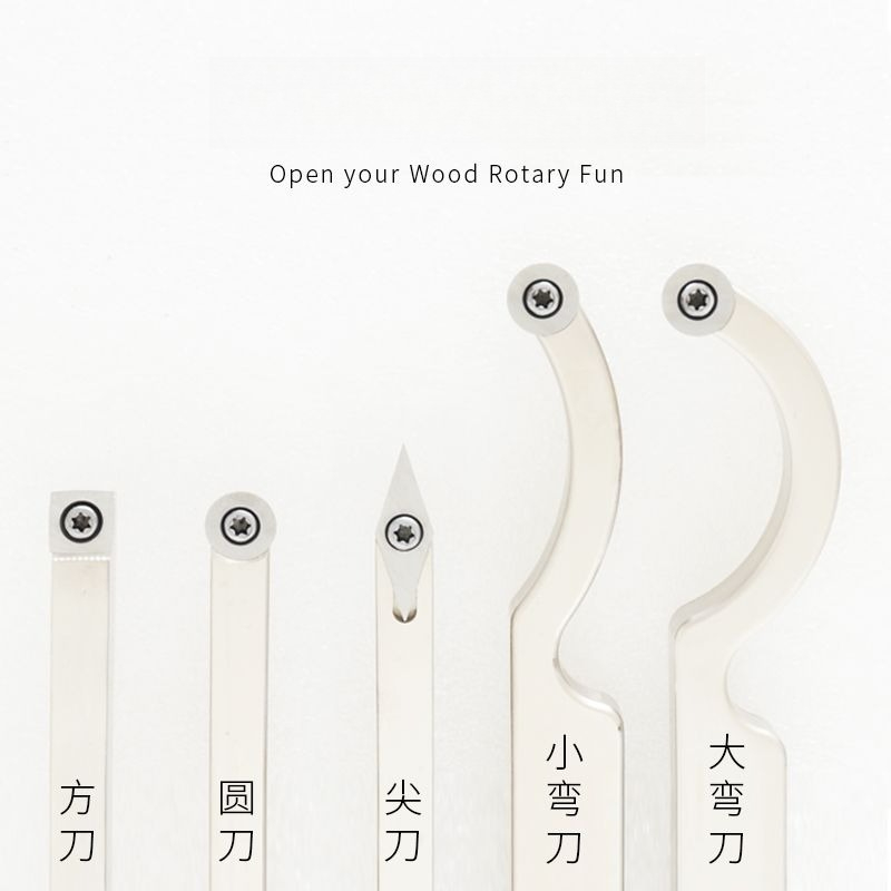 木工旋盤用ツール、中空彫刻刀、掘削刀、シミターナイフ、角柄木 - Woodworking Knives のレビューと価格