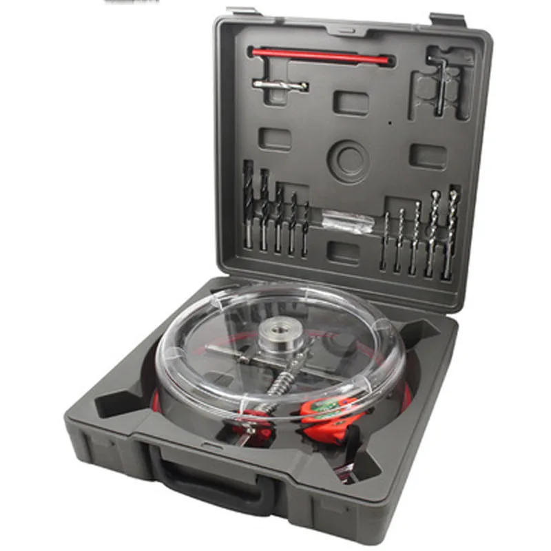 調整可能なホールソーカッタードリルビットセット木工用両刃穴あ - Woodworking Saw のレビューと価格