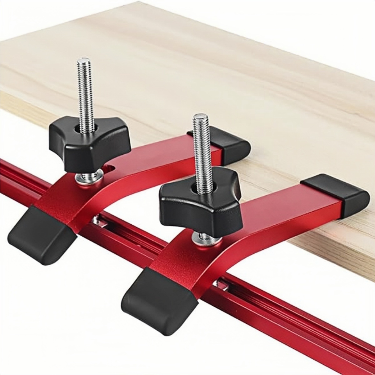 1/2 個の速効性ホールドダウンクランプアルミプレスプレート - Woodworking Plans のレビューと価格