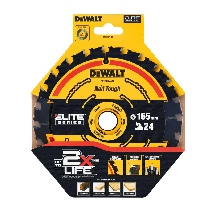 DEWALT DT10624-QZ 1/3 個 24T 建設 - Woodworking Saw のレビューと価格