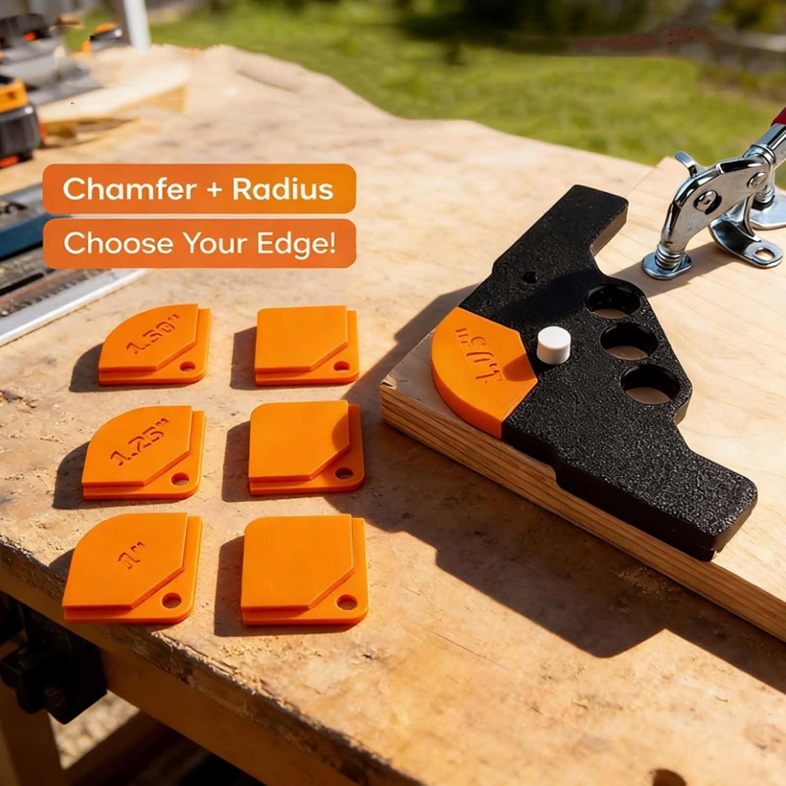 ルーターコーナーラジアステンプレート 5 個高硬度正確な位置 - Woodworking Templates のレビューと価格
