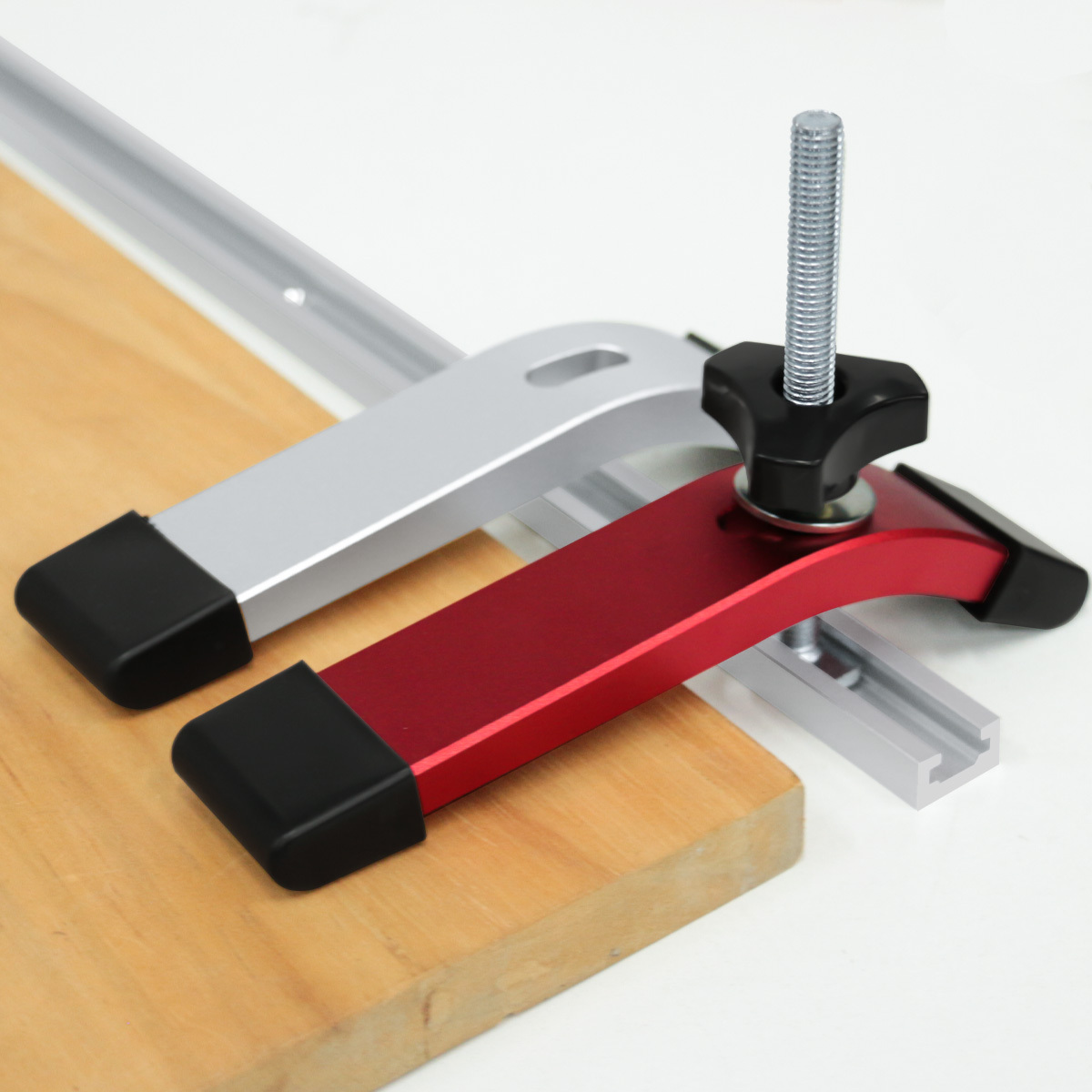 木工テーブル アルミ合金速効ホールドダウンクランプ、Tスライ - Woodworking Plans のレビューと価格