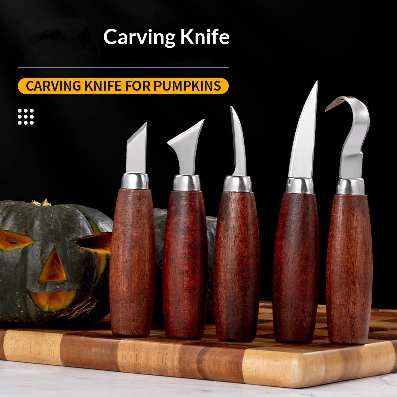 新しい 5 個のツール木彫り用チゼル木工カッターハンドツール - Woodworking Knives のレビューと価格